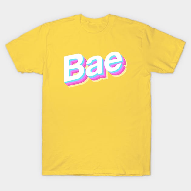 Bae T-Shirt by Popvetica